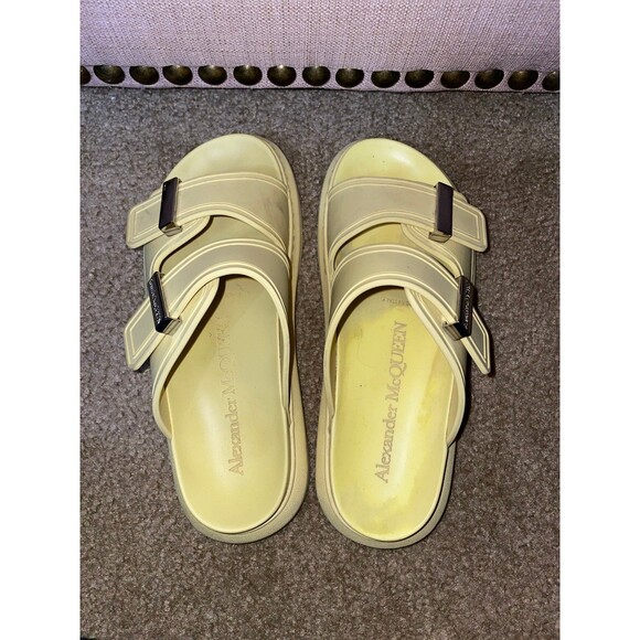Alexander McQueen Rubber Slides - Picture 2 of 7